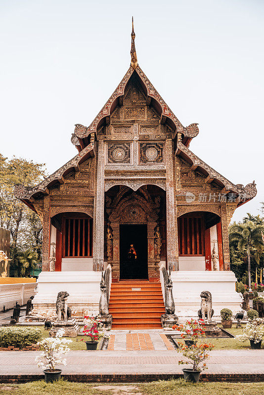 泰国清迈，Wat Phra Singh Woramahawihan